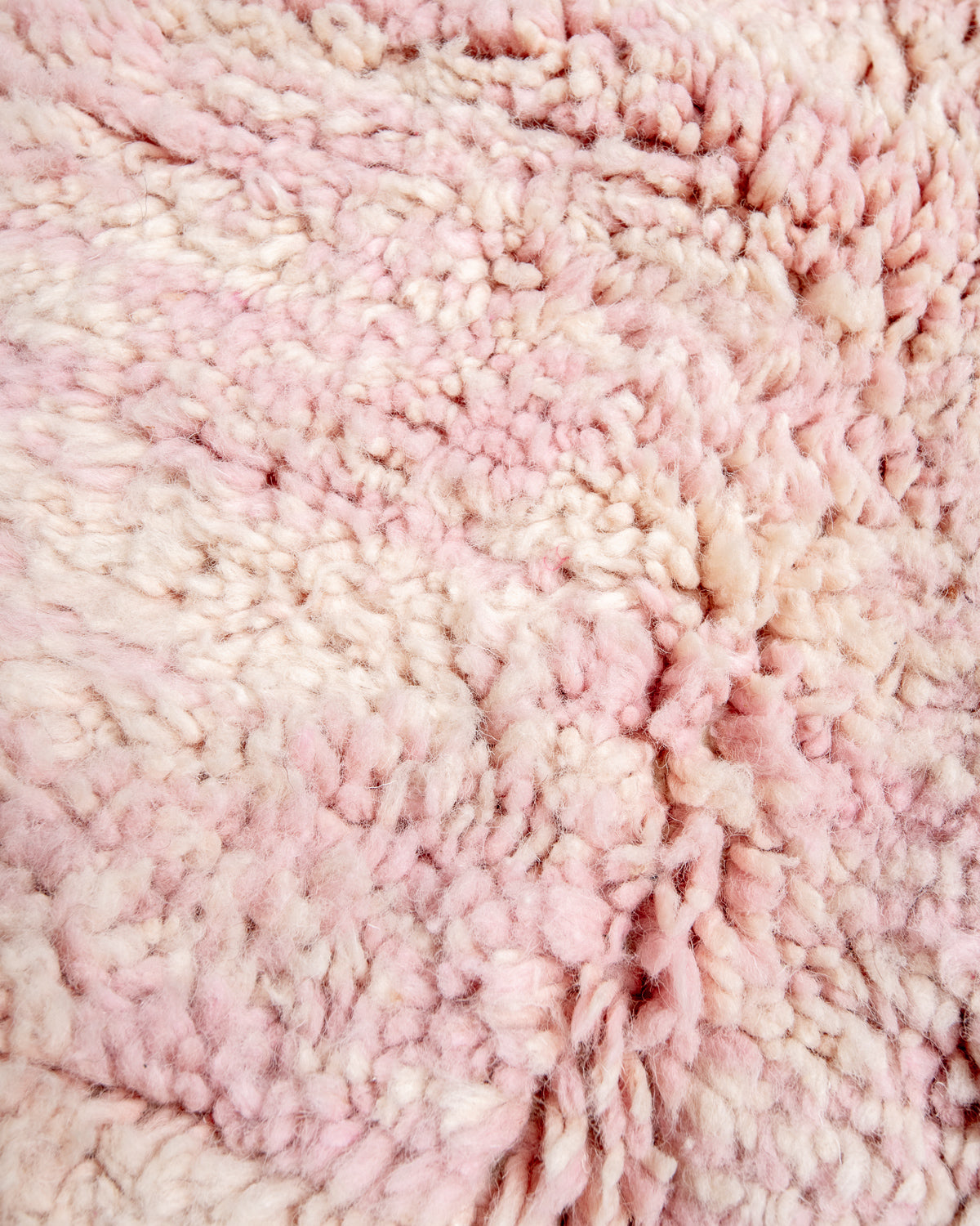 Modern, designer, handcrafted Berber rug from Morocco. Beniourain carpet with beautiful colours and patterns and fluffy wool texture.